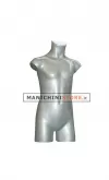 Busto bambino 6-8 anni laccato Argento