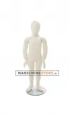Manichino bambino 2-3 anni avorio