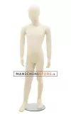 Manichino bambino 6-7 anni avorio
