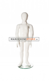 Manichino bambino 2-3 anni bianco lucido