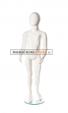 Manichino bambino 4-5 anni bianco lucido