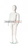 Manichino bambino 4-5 anni bianco lucido