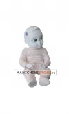 Manichino bambina 3-6 mesi "Liam" bianco