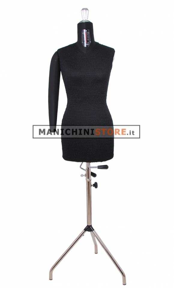 Busto donna sartoriale a taglia variabile con braccio 42-54