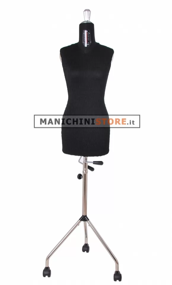 Busto donna sartoriale a taglia variabile 42-54 - base con ruote