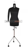 Busto donna sartoriale a taglia variabile con braccio 46-58 - base con ruote