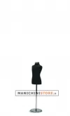 Busto bambino 1 anno con base tonda cromata