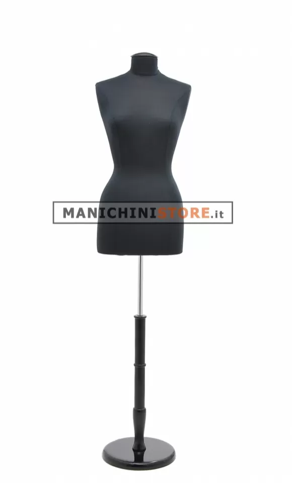 Busto donna sartoriale professionale TG. 42-44 Medium - Nero