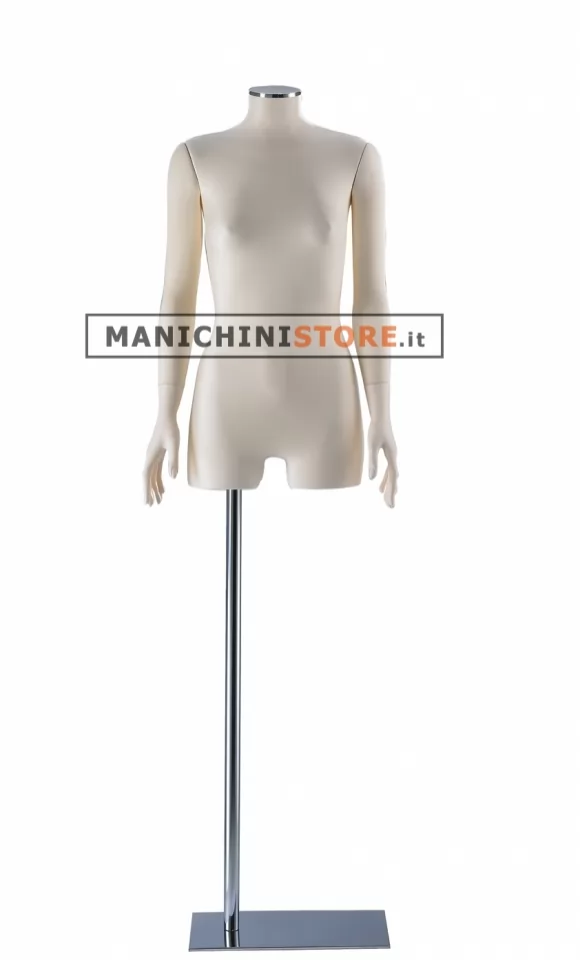 Busto donna Avorio con braccia