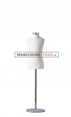 Busto bambino 6-8 anni con base alluminio