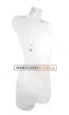 Busto manichino donna trasparente