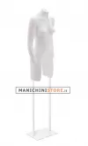 Busto donna 06 per foto internet e-commerce con base doppia asta