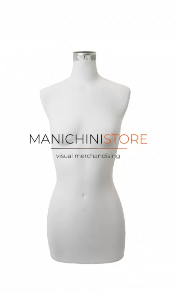 Busto donna da banco in vetroresina grezza - ex noleggio