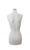Busto donna da banco in vetroresina grezza - ex noleggio