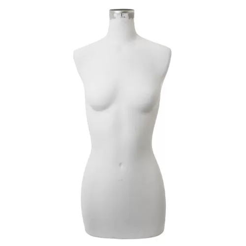 Busto donna da banco in vetroresina grezza - ex noleggio