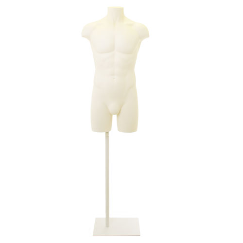 Busto manichino uomo con base - usato