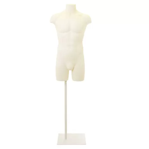Busto manichino uomo con base - usato