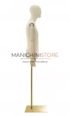 Busto uomo in lino con braccia legno e base oro