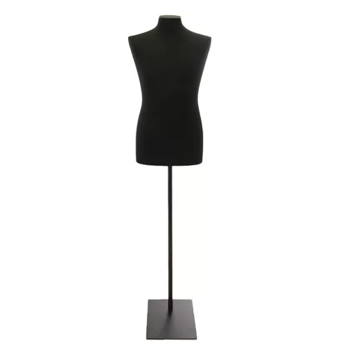 Busto uomo black lycra