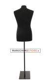 Busto uomo black lycra
