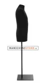 Busto uomo black lycra