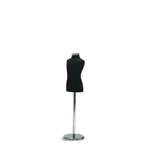 Busto bambino 3-4 anni con base tonda cromata