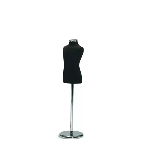 Busto bambino 6-8 anni con base tonda cromata