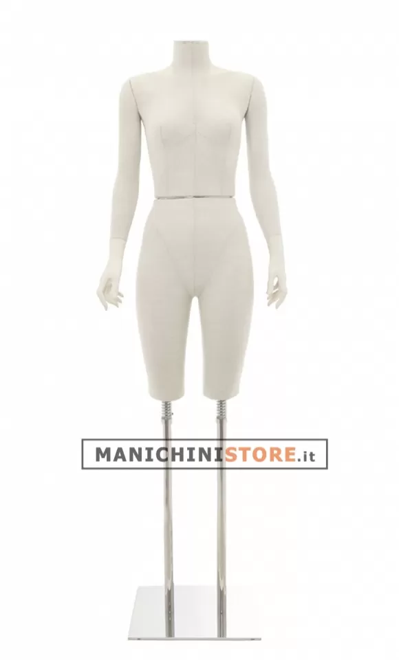 Busto donna sartoriale con gambe - Lino