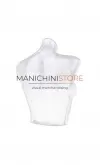 Mezzo busto donna portacostumi e intimo - trasparente