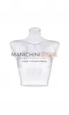 Mezzo busto donna portacostumi e intimo - trasparente