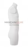 Busto manichino uomo bianco