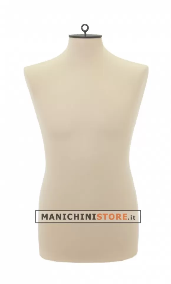 Busto uomo tg.48 appeso con terminale in metallo