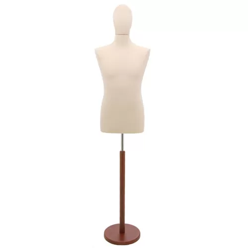 Busto uomo TG.48 con Testa - Avorio