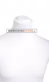 Busto uomo bianco con base tonda
