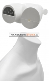 Busto manichino uomo precolorato bianco