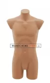 Busto manichino uomo verniciato carne