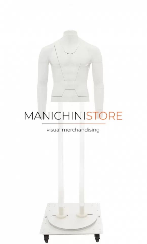 Busto uomo professionale per foto e-commerce Ghost-M33 TG. 52