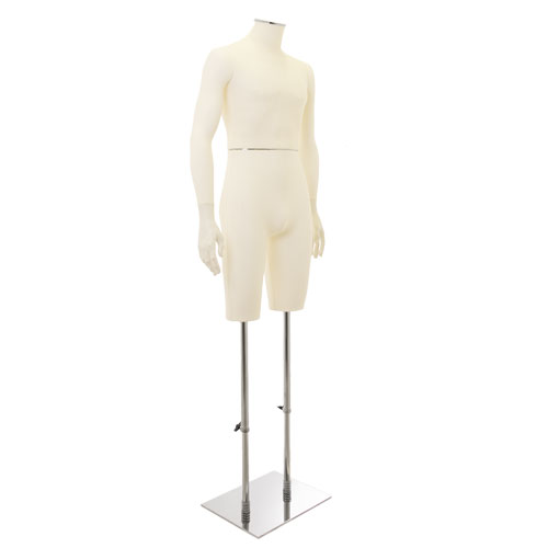 Busto uomo sartoriale con gambe - Lycra