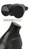 Busto manichino uomo precolorato nero