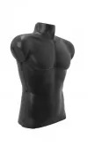 Busto uomo corto in plastica componibile