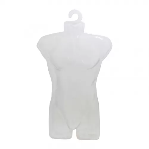 Busto uomo sagoma trasparente