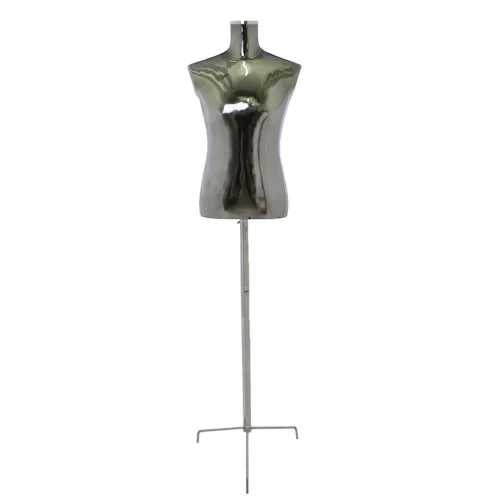 Busto uomo cromato antracite