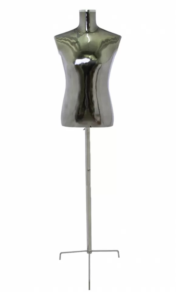 Busto uomo cromato antracite