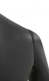 Busto sportivo uomo in plastica nera - ex noleggio