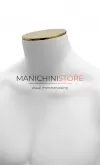 Tappo in metallo per busto uomo - oro