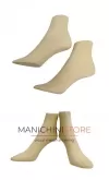 Coppia di piedi donna in legno