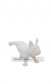 Cane Bulldog Francese 2 per allestimento vetrina - Bianco