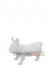 Cane Bulldog Francese 2 per allestimento vetrina - Bianco
