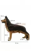 Cane Pastore tedesco per allestimento vetrina - REALISTICO