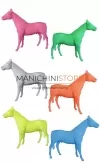 Cavallo in vetroresina per allestimento vetrina - laccato lucido